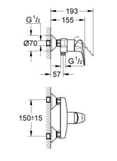 Grohe 32812000-DRW Grohe 32812000 Specification