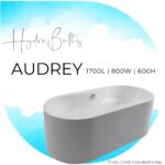 Hydrabath Audrey free standing bathtub