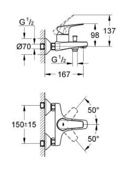 Grohe 32811000 Specification