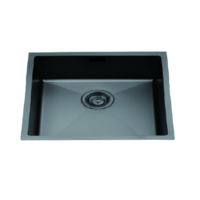 Monic MBX-680 Black steel Single Bowl Kitchen sink