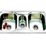 Monic Inset mount double bowl kitchen sink i-980/i-980-W
