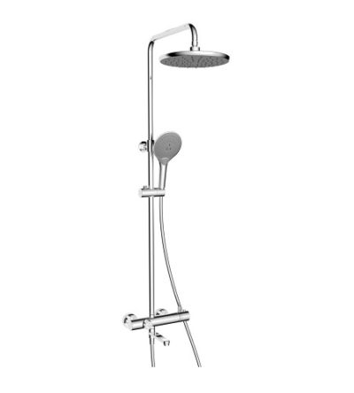 Rubine Shower Column-RSC-THERMO-R31CH Rubine Thermostatic Rain Shower column-RSC-THERMO-R31CH